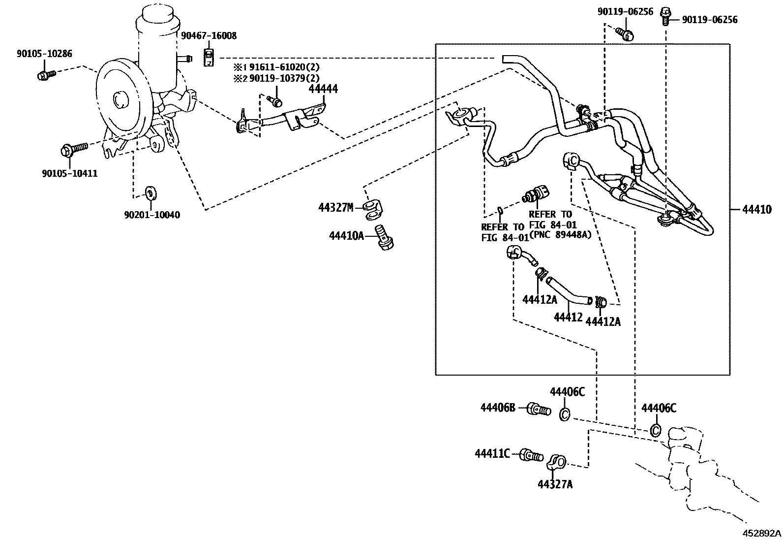 4503 — POWER STEERING TUBE
