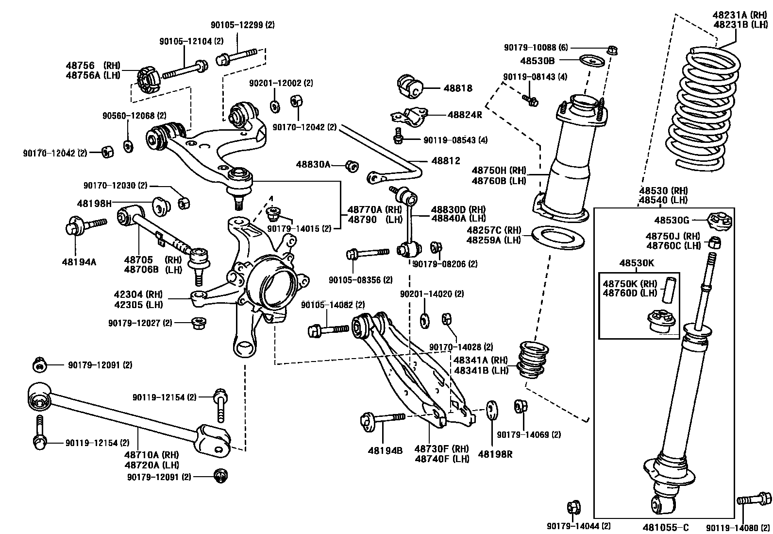 4804 — REAR SPRING & SHOCK ABSORBER
