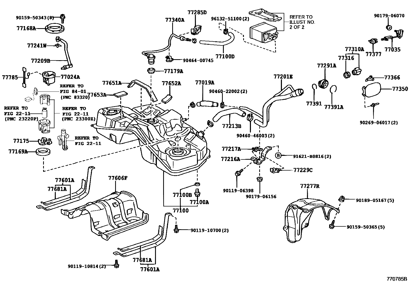 7701 — FUEL TANK & TUBE