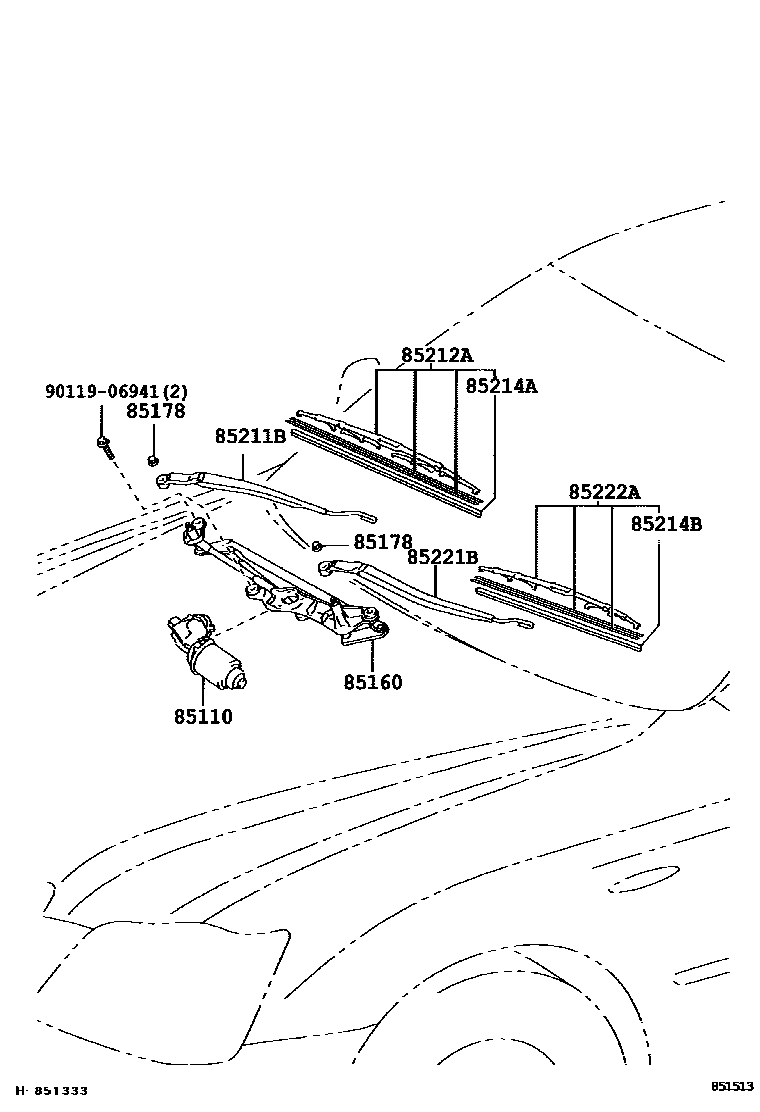 8501 — WINDSHIELD WIPER