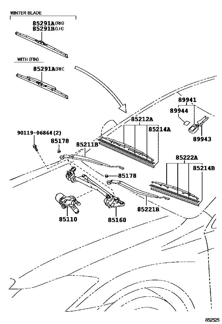 8501 — WINDSHIELD WIPER
