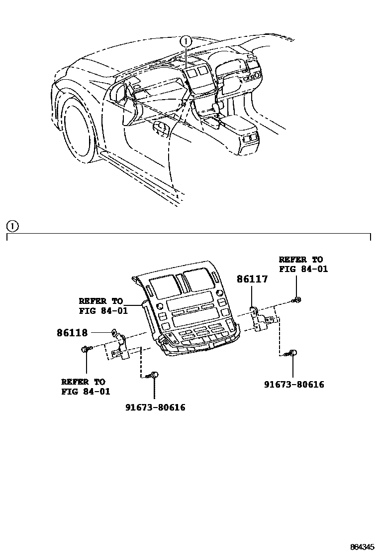 8603 — NAVIGATION & FRONT MONITOR DISPLAY