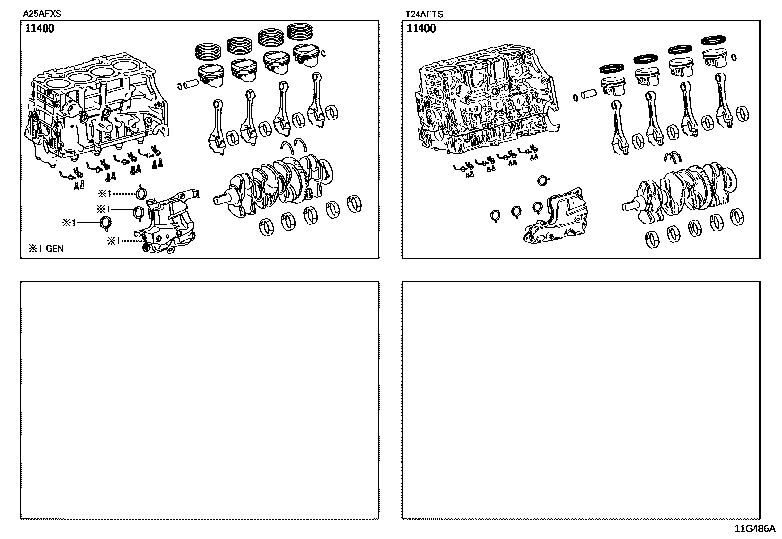 1102 — SHORT BLOCK ASSEMBLY