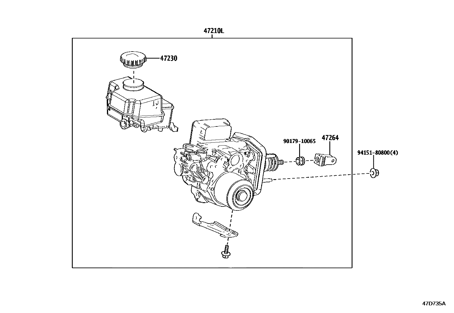 4702 — BRAKE MASTER CYLINDER