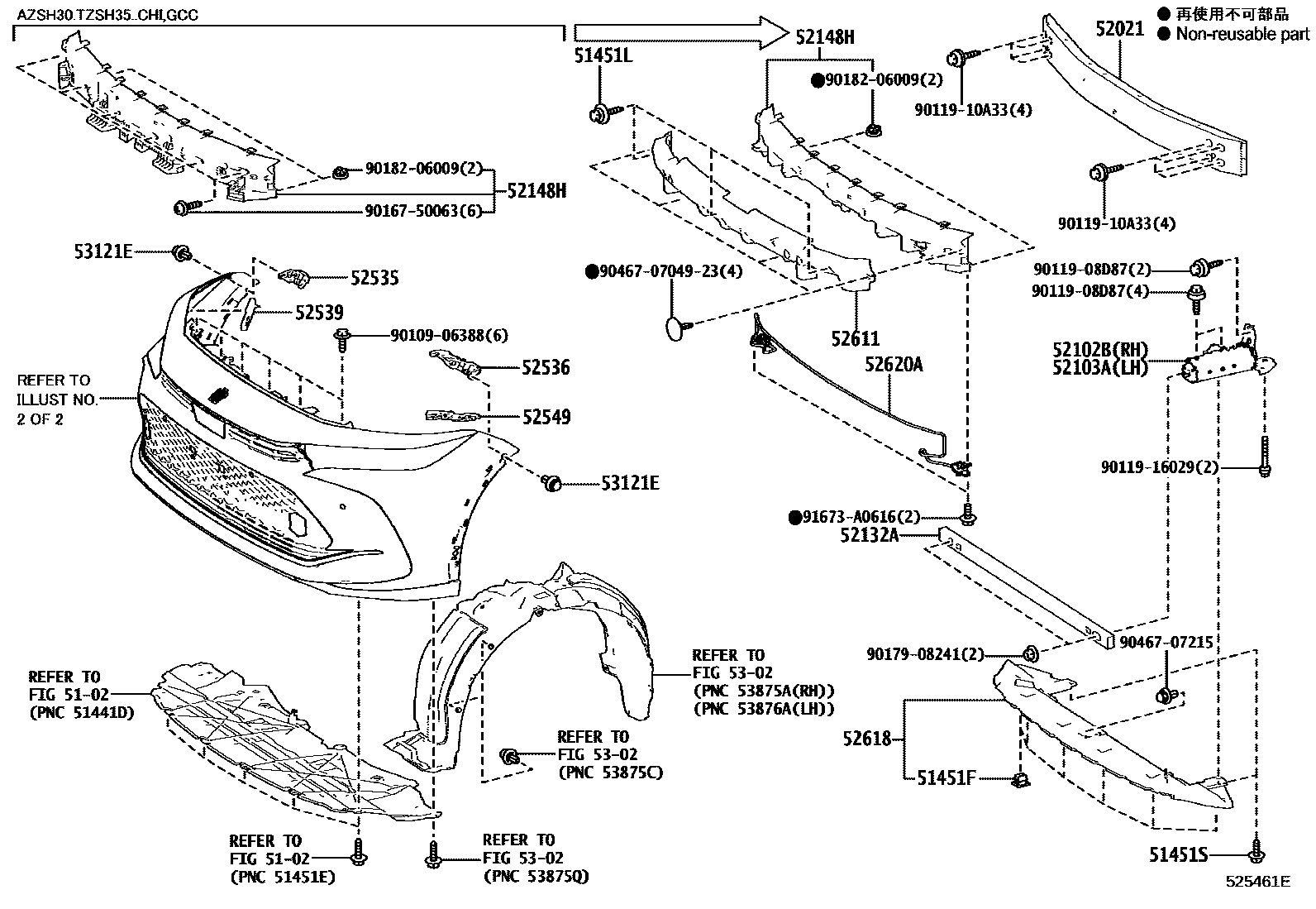 5201 — FRONT BUMPER & BUMPER STAY