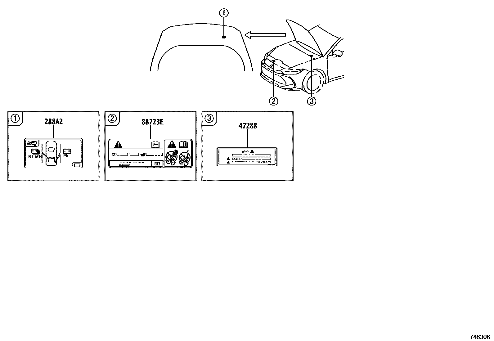 7403 — CAUTION PLATE (EXTERIOR & INTERIOR)