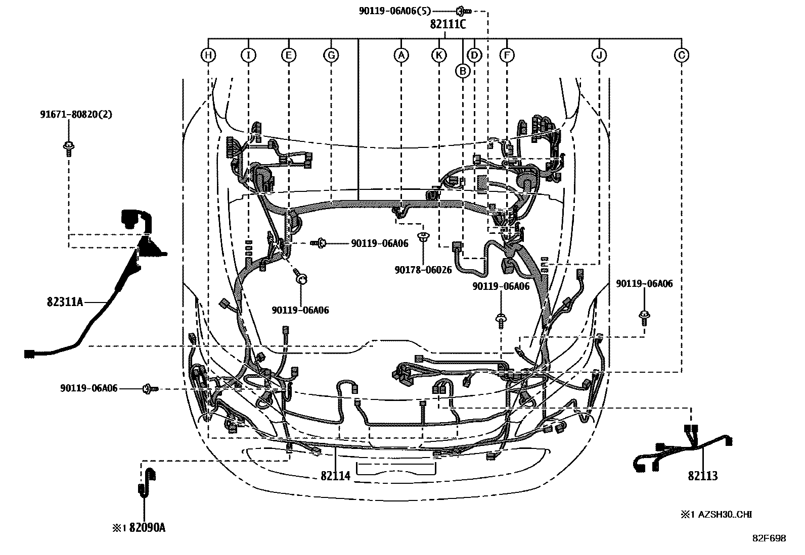 8202 — WIRING & CLAMP