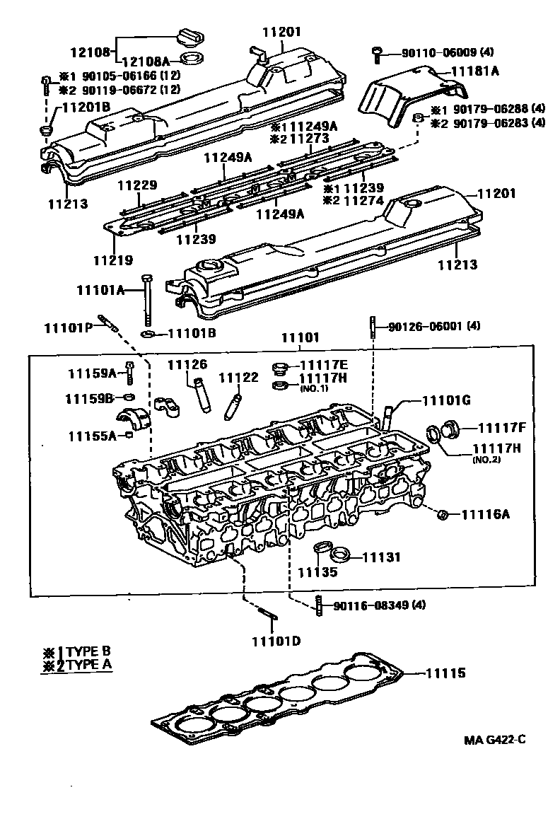 1104 — CYLINDER HEAD
