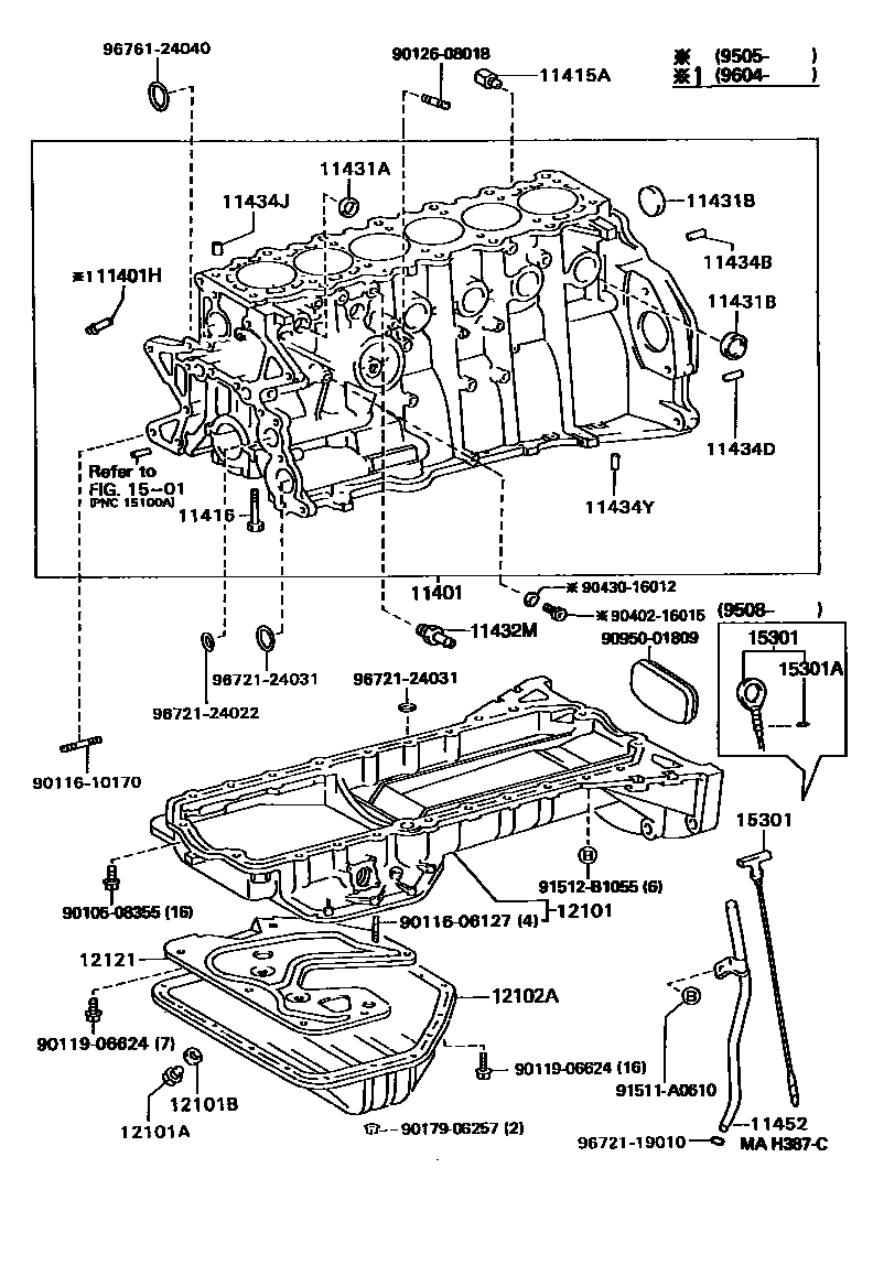 1105 — CYLINDER BLOCK