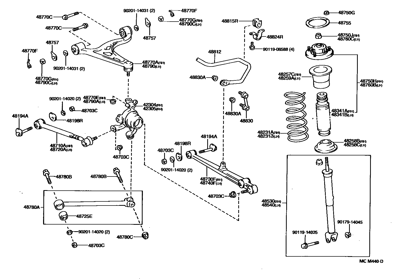 4804 — REAR SPRING & SHOCK ABSORBER