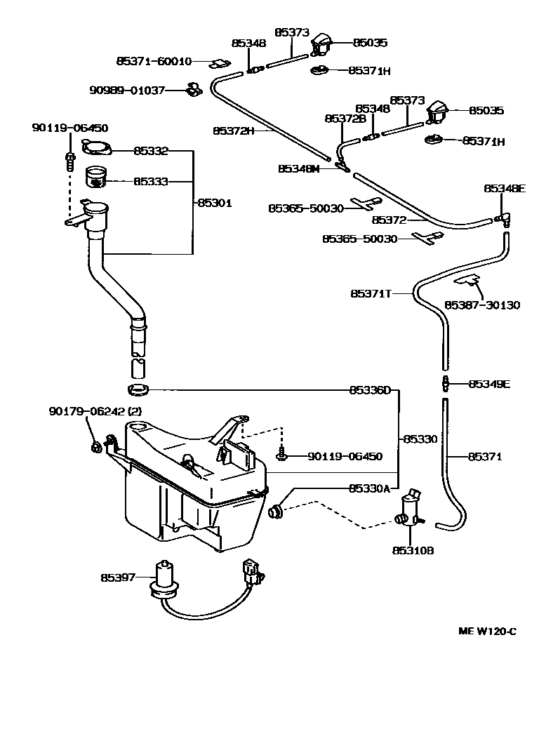 8503 — WINDSHIELD WASHER