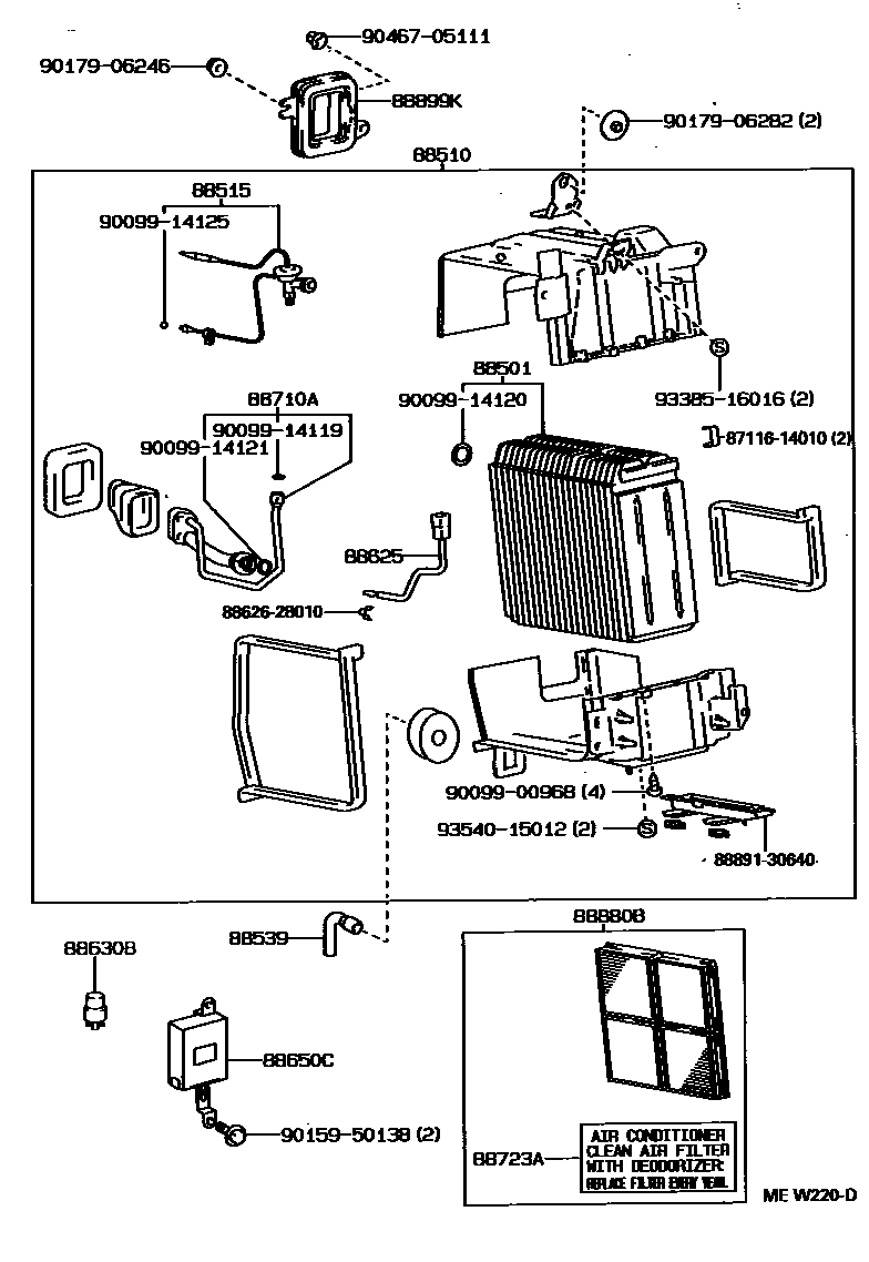 8714 — HEATING & AIR CONDITIONING - COOLER UNIT
