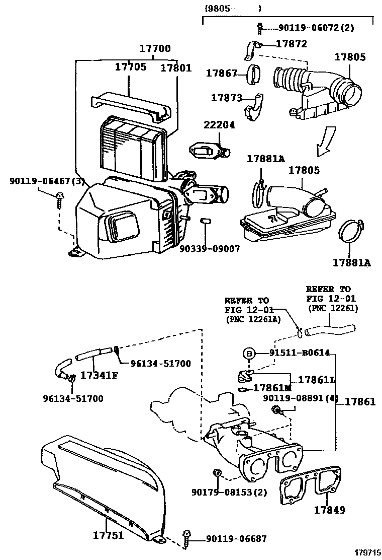 1703 — AIR CLEANER
