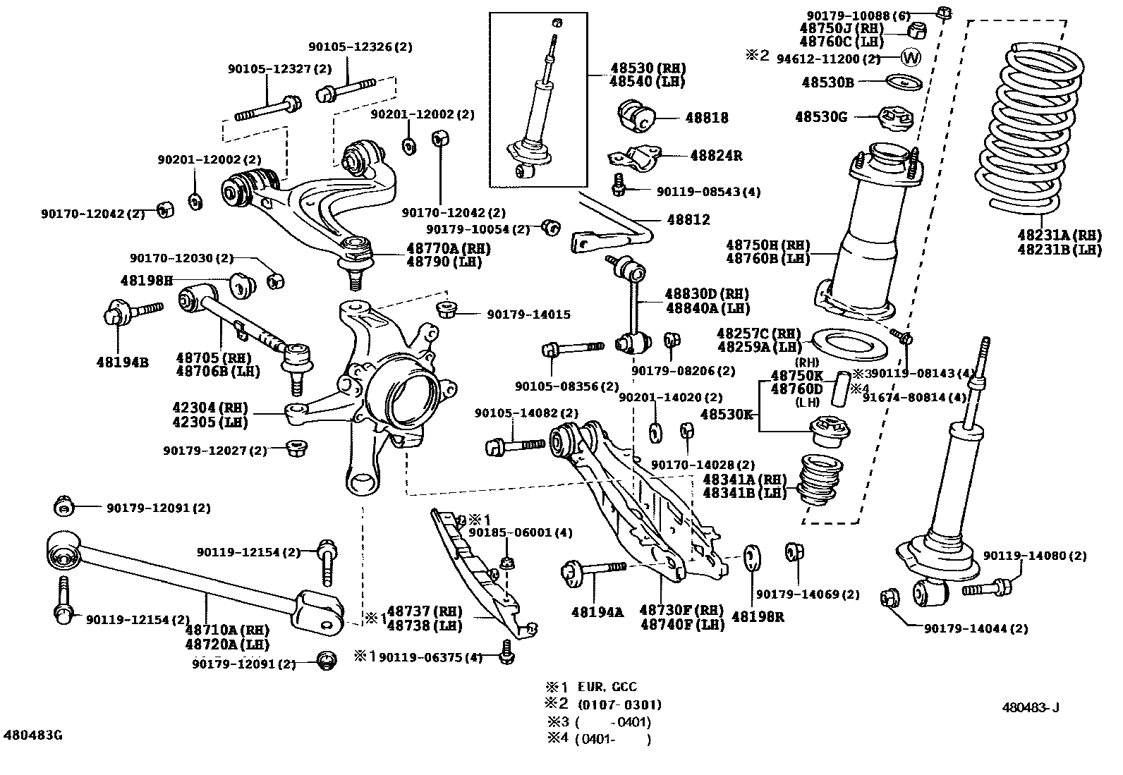 4804 — REAR SPRING & SHOCK ABSORBER