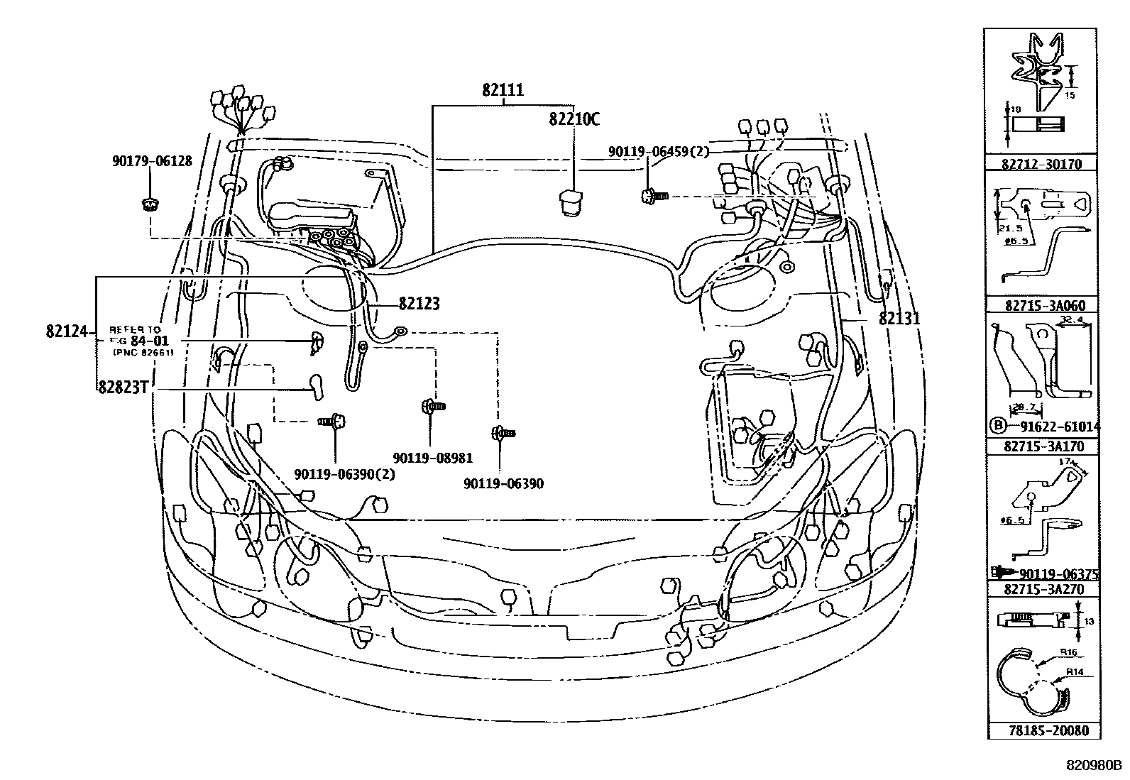 8202 — WIRING & CLAMP