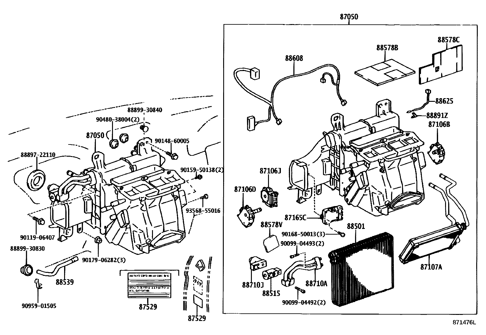 8714 — HEATING & AIR CONDITIONING - COOLER UNIT