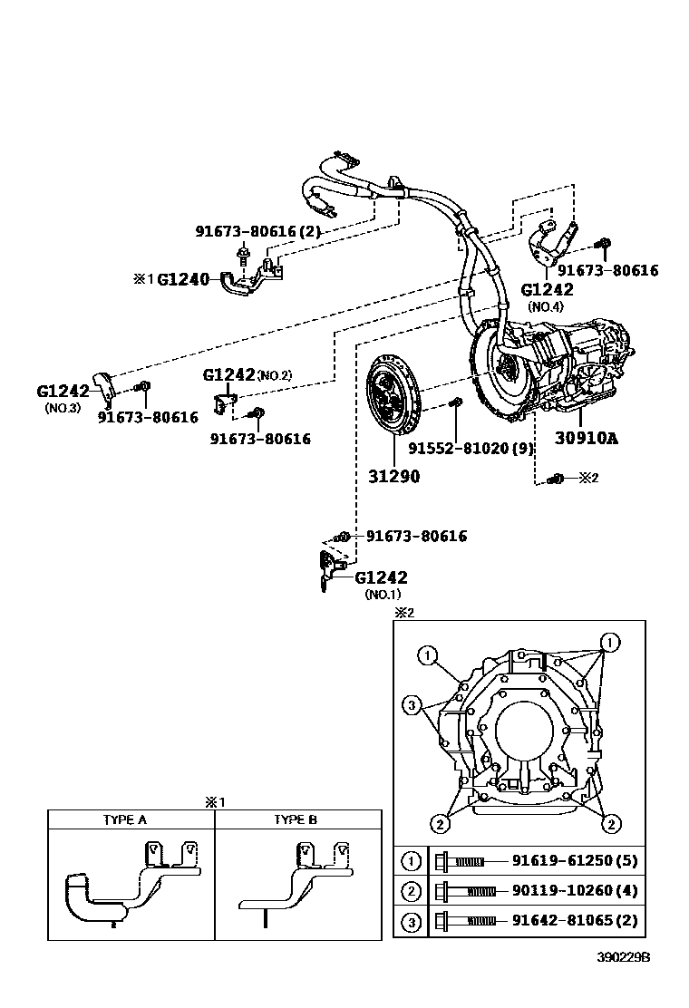 3901 — TRANSAXLE ASSY(HEV OR BEV OR FCEV)