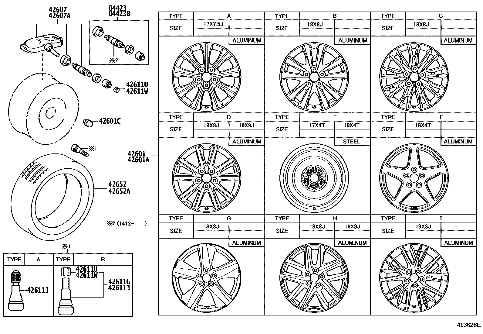 4103 — DISC WHEEL & WHEEL CAP