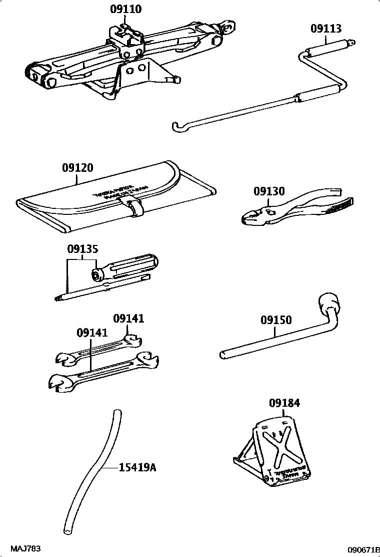 0901 — STANDARD TOOL