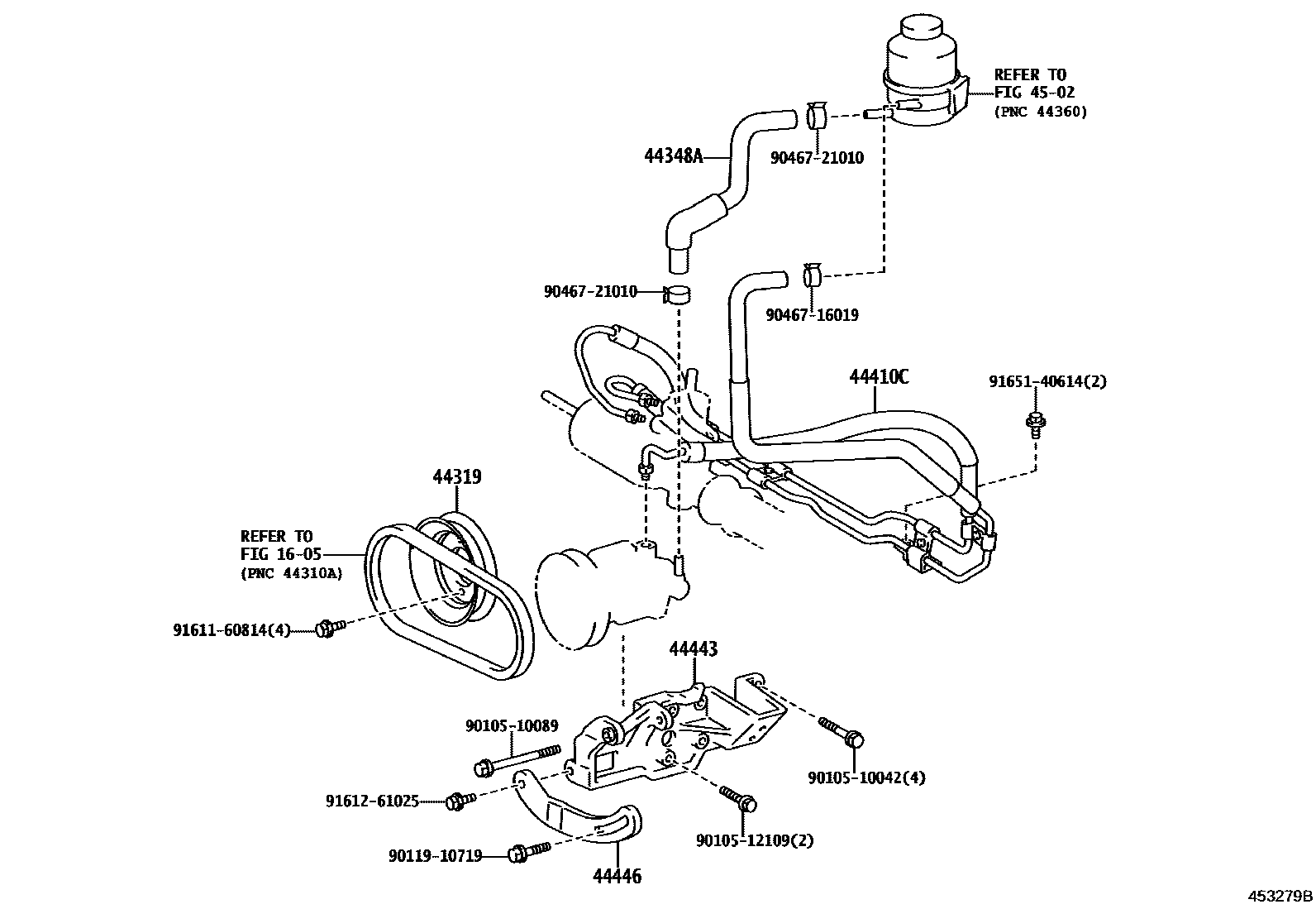 4503 — POWER STEERING TUBE