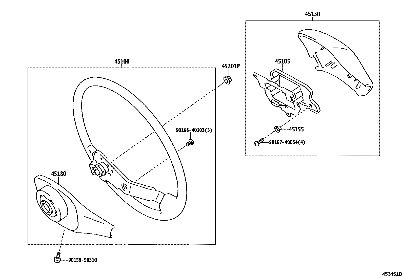 4504 — STEERING WHEEL