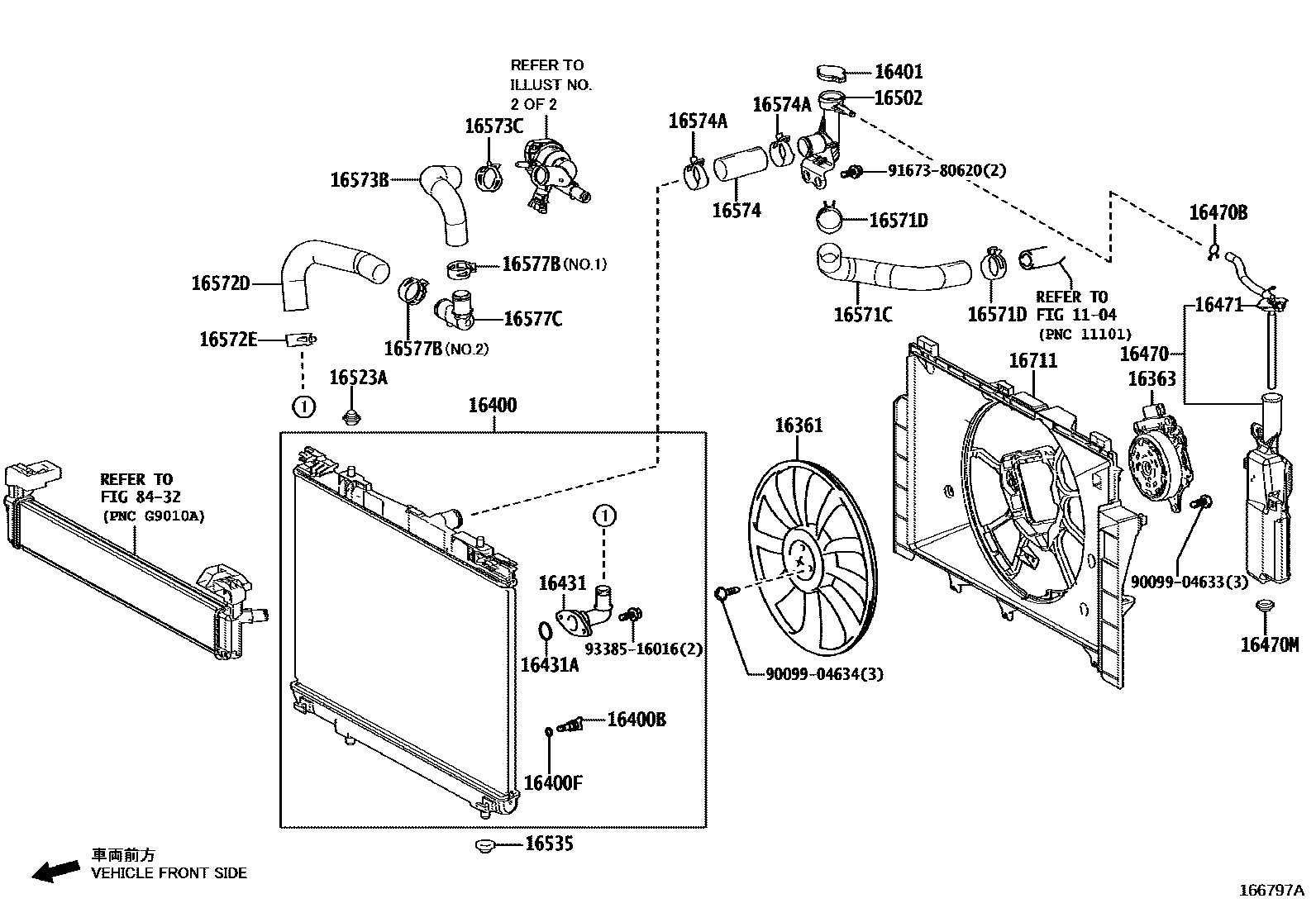 1603 — RADIATOR & WATER OUTLET