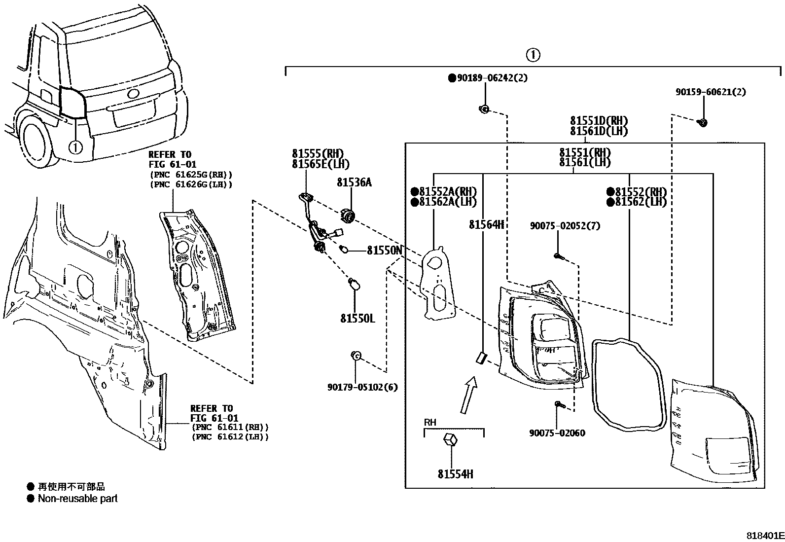 8111 — REAR COMBINATION LAMP