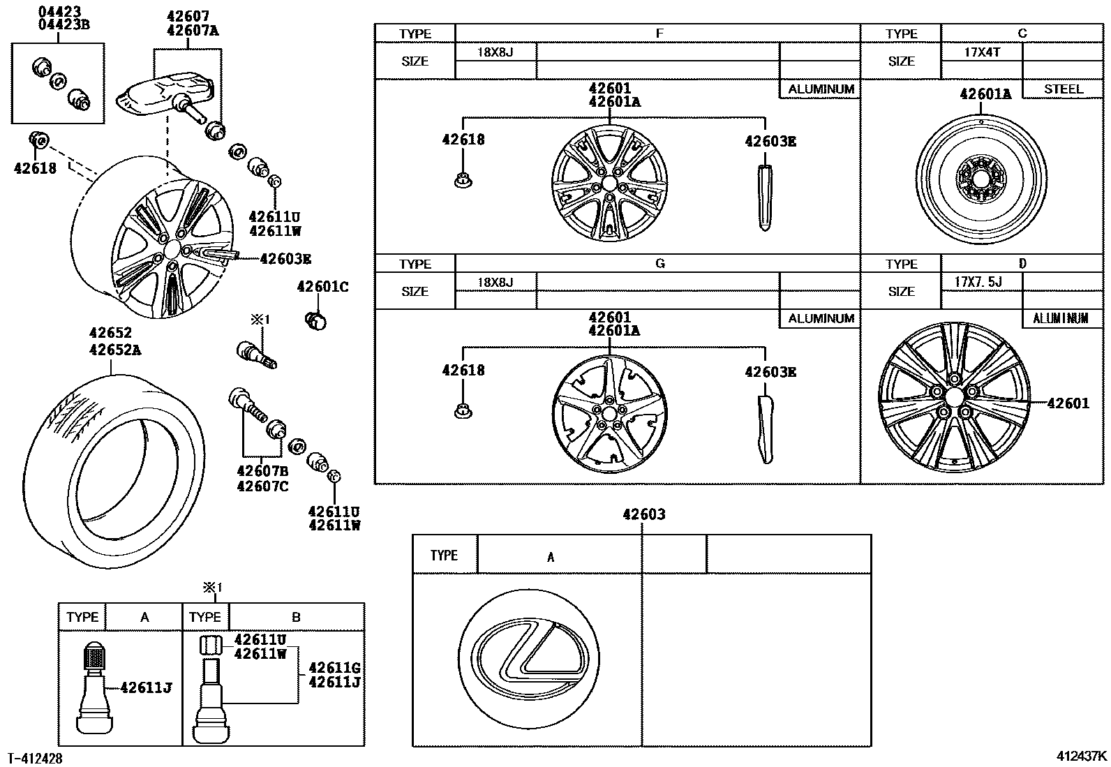 4103 — DISC WHEEL & WHEEL CAP