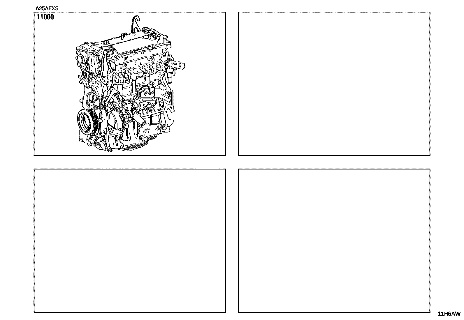 1101 — PARTIAL ENGINE ASSEMBLY