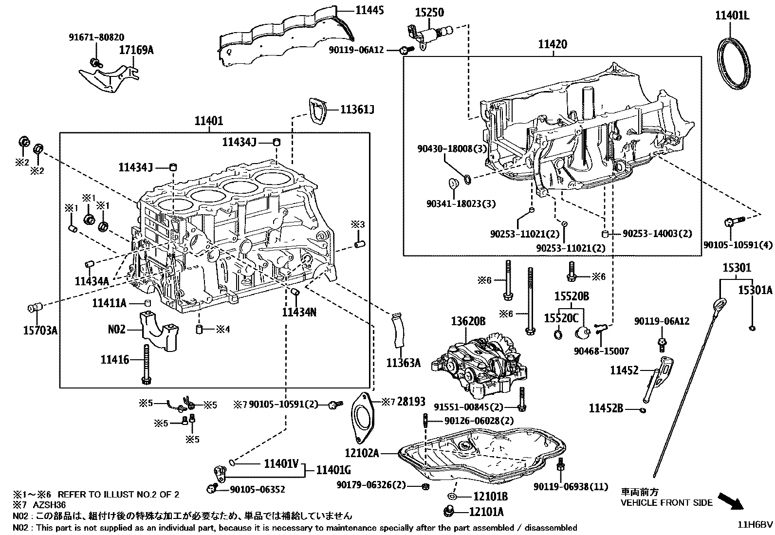 1105 — CYLINDER BLOCK