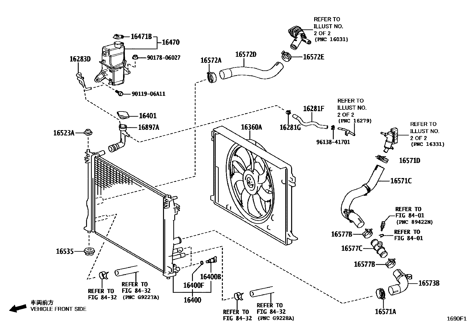 1603 — RADIATOR & WATER OUTLET
