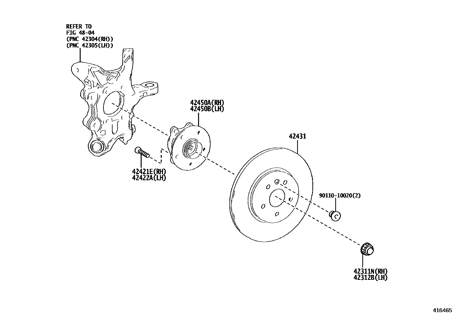 4102 — REAR AXLE SHAFT & HUB