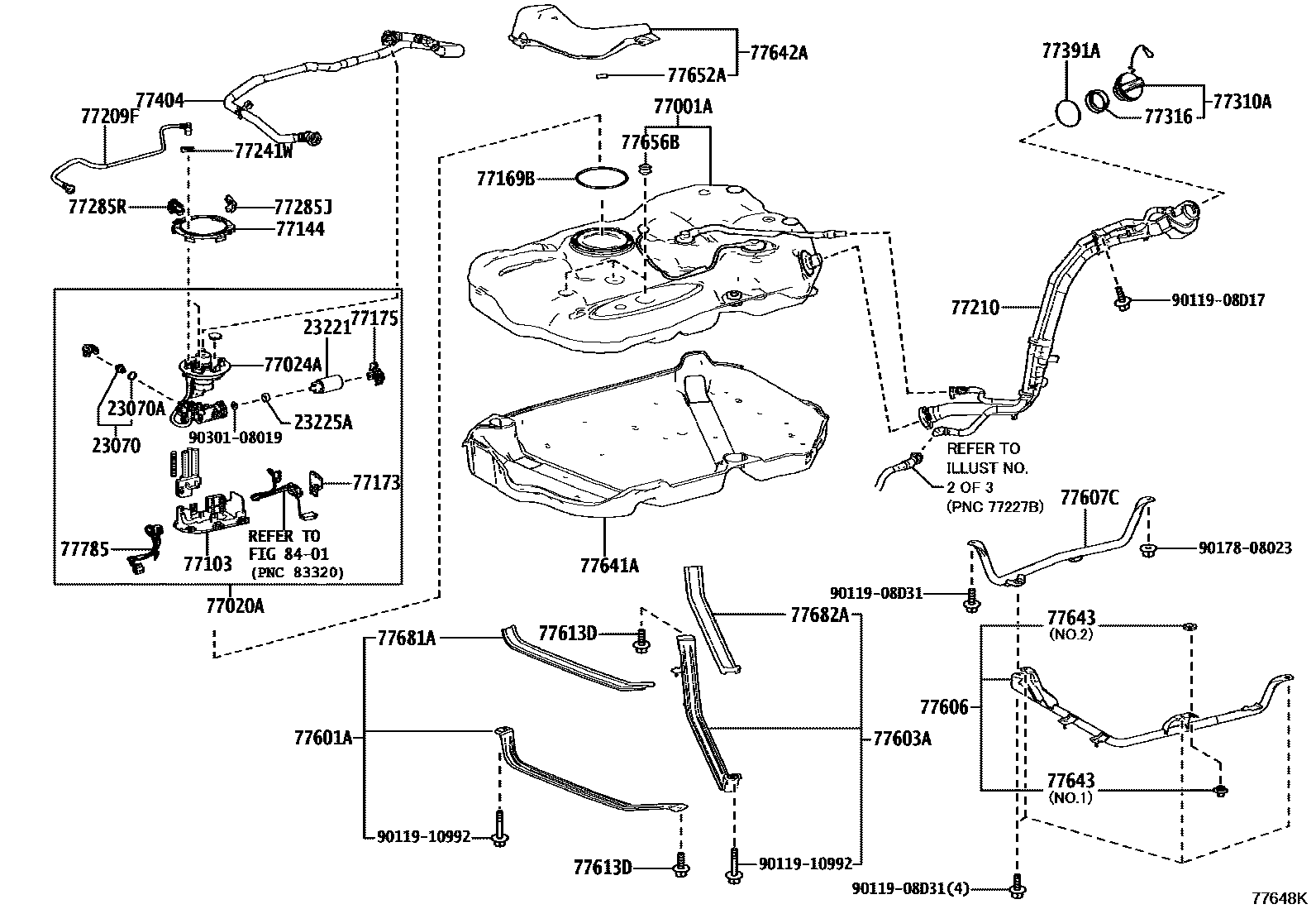 7701 — FUEL TANK & TUBE