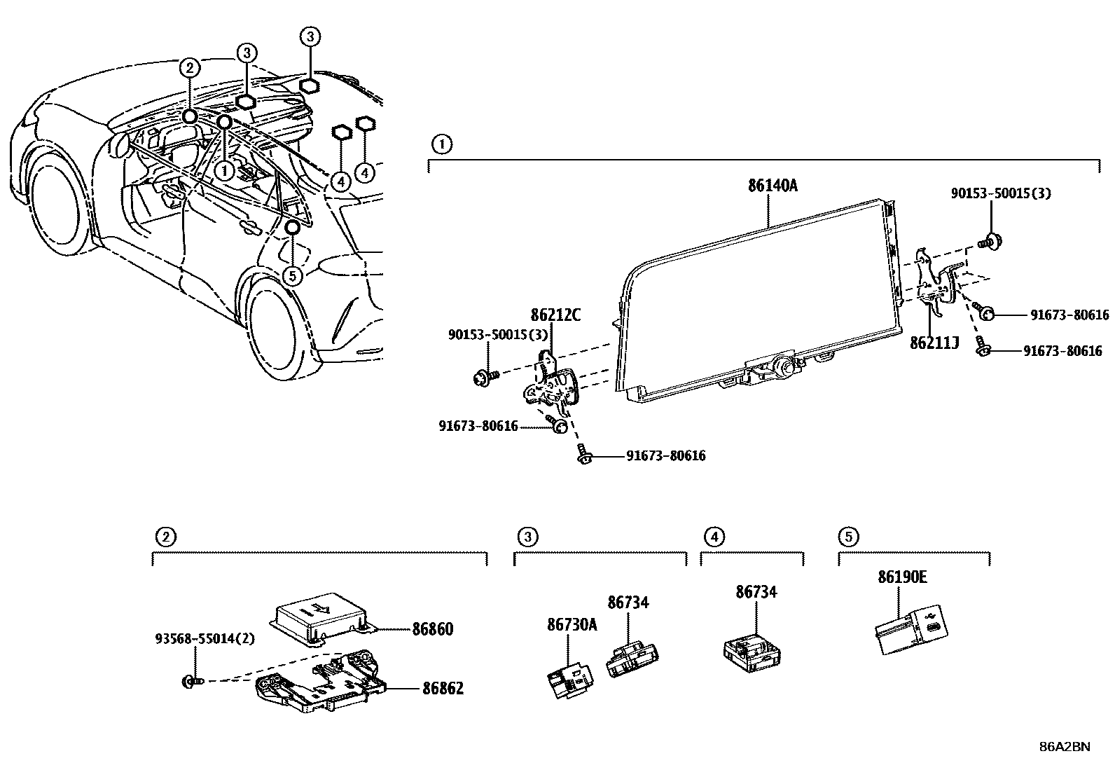 8603 — NAVIGATION & FRONT MONITOR DISPLAY