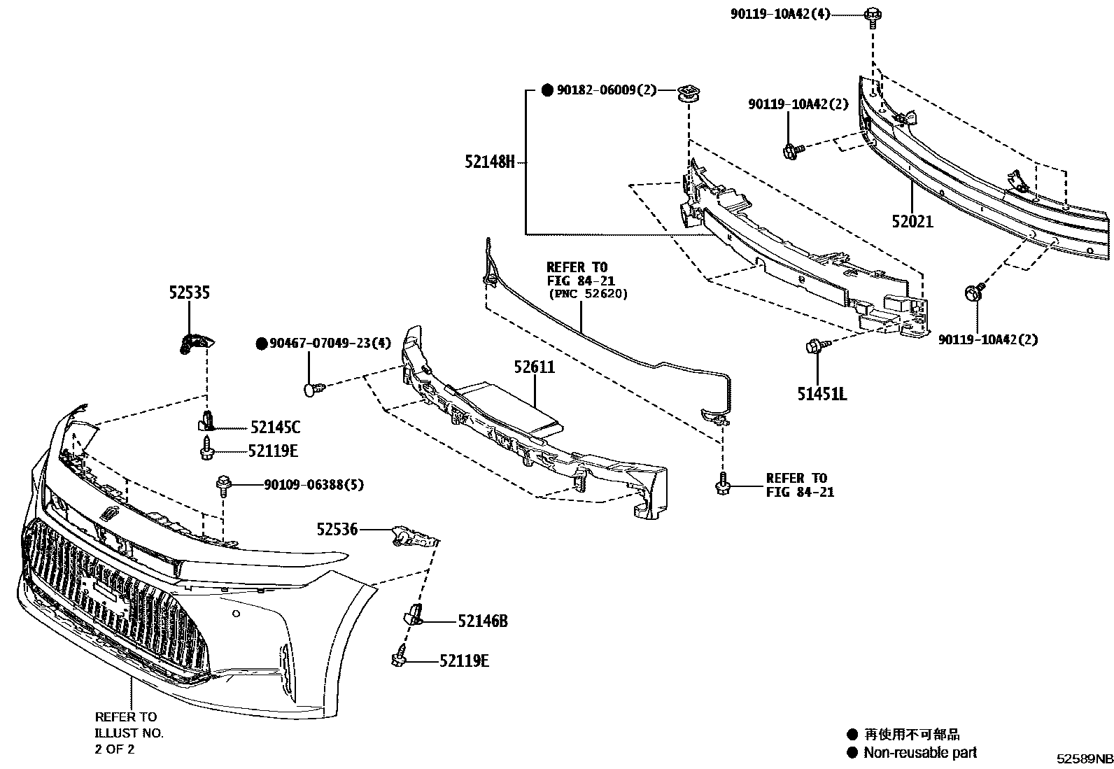 5201 — FRONT BUMPER & BUMPER STAY