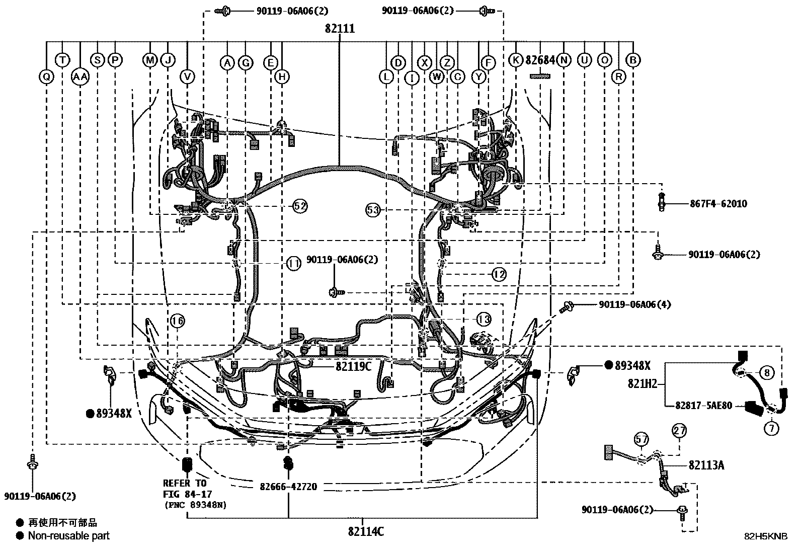 8202 — WIRING & CLAMP