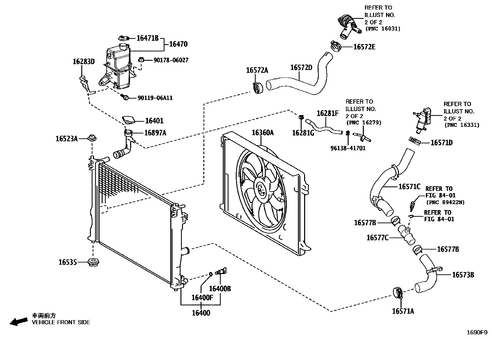 1603 — RADIATOR & WATER OUTLET