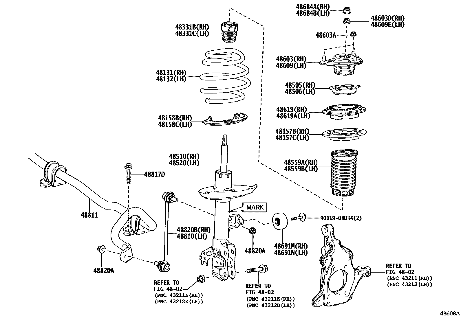 4803 — FRONT SPRING & SHOCK ABSORBER
