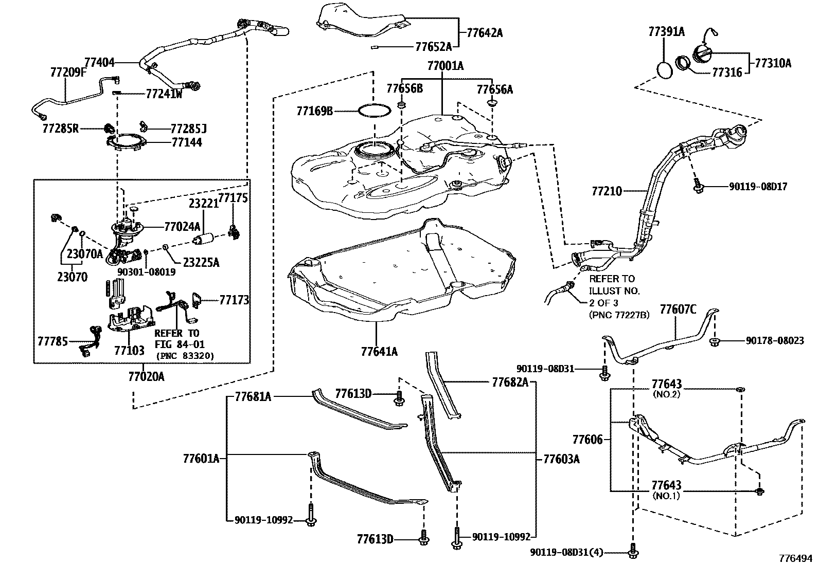 7701 — FUEL TANK & TUBE