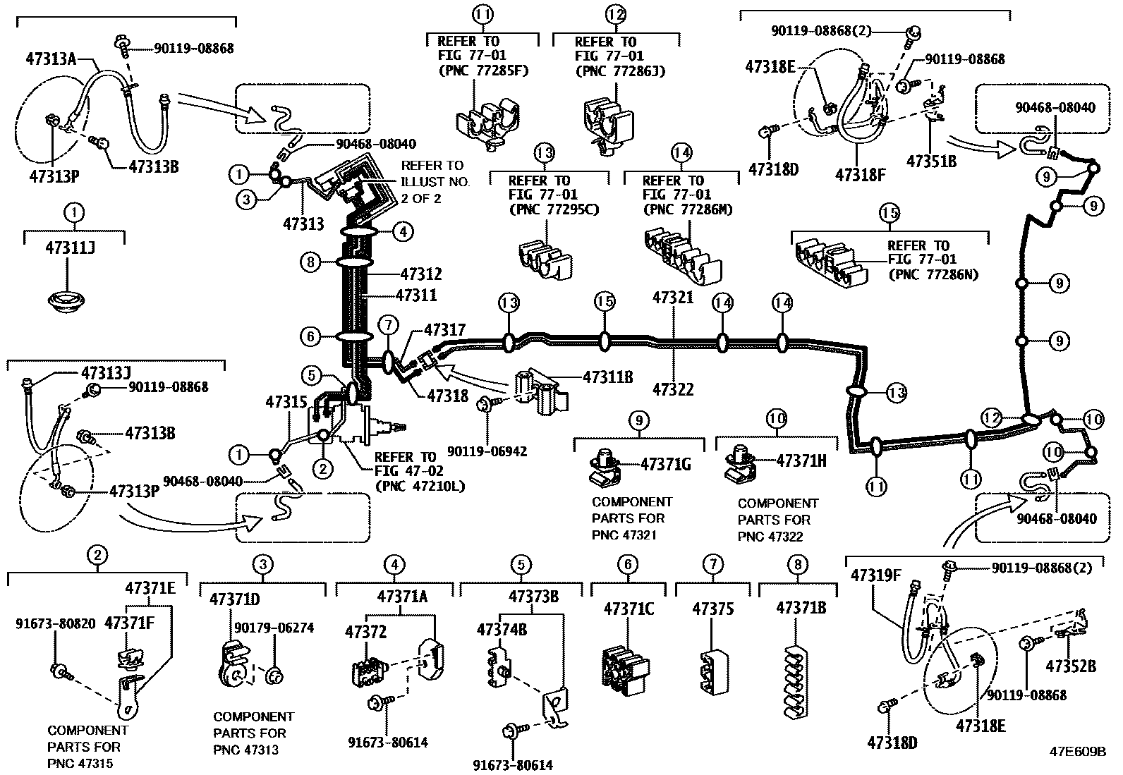 4708 — BRAKE TUBE & CLAMP