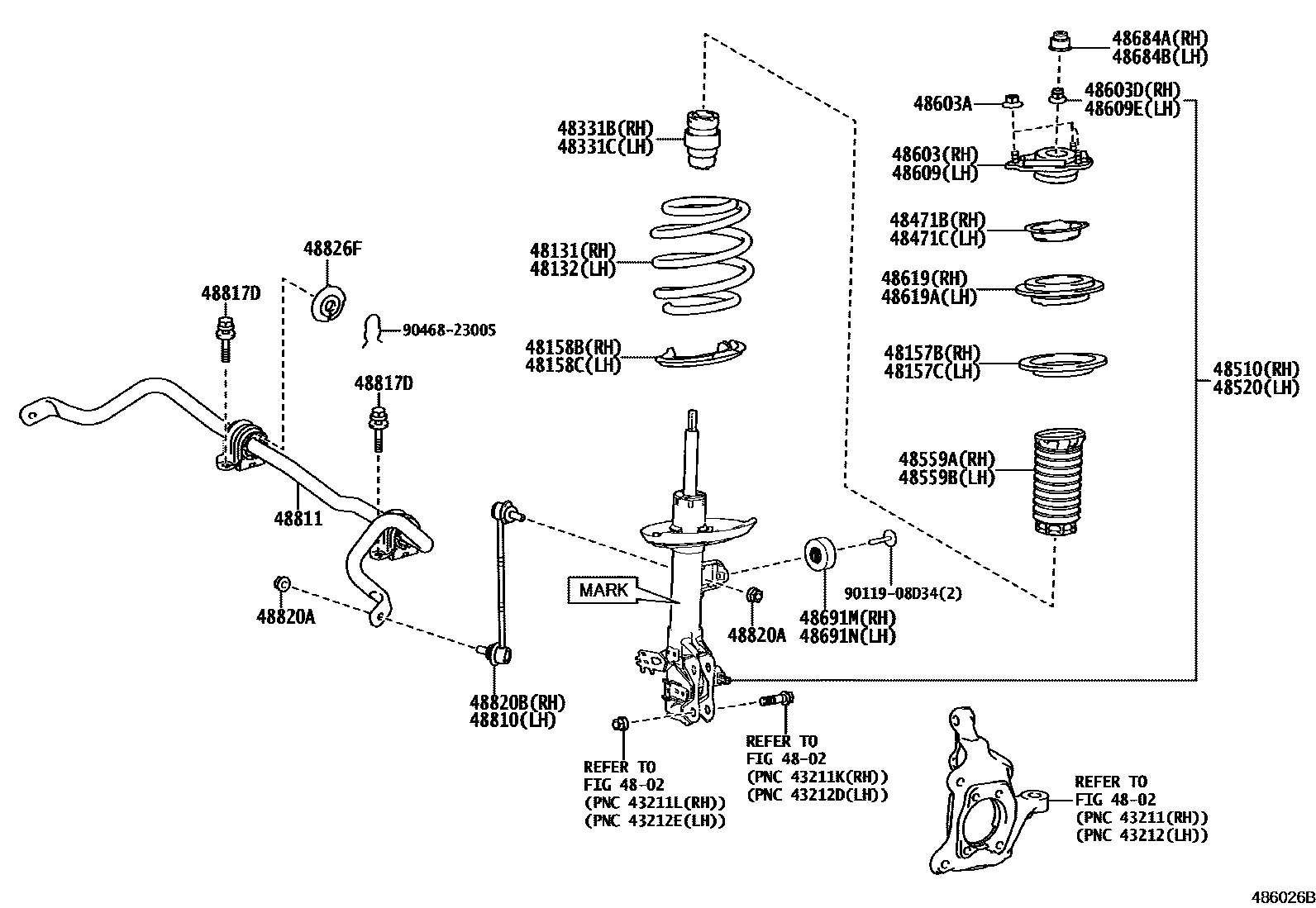 4803 — FRONT SPRING & SHOCK ABSORBER