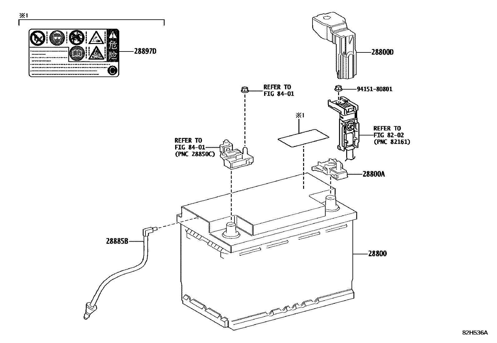 8201 — BATTERY & BATTERY CABLE