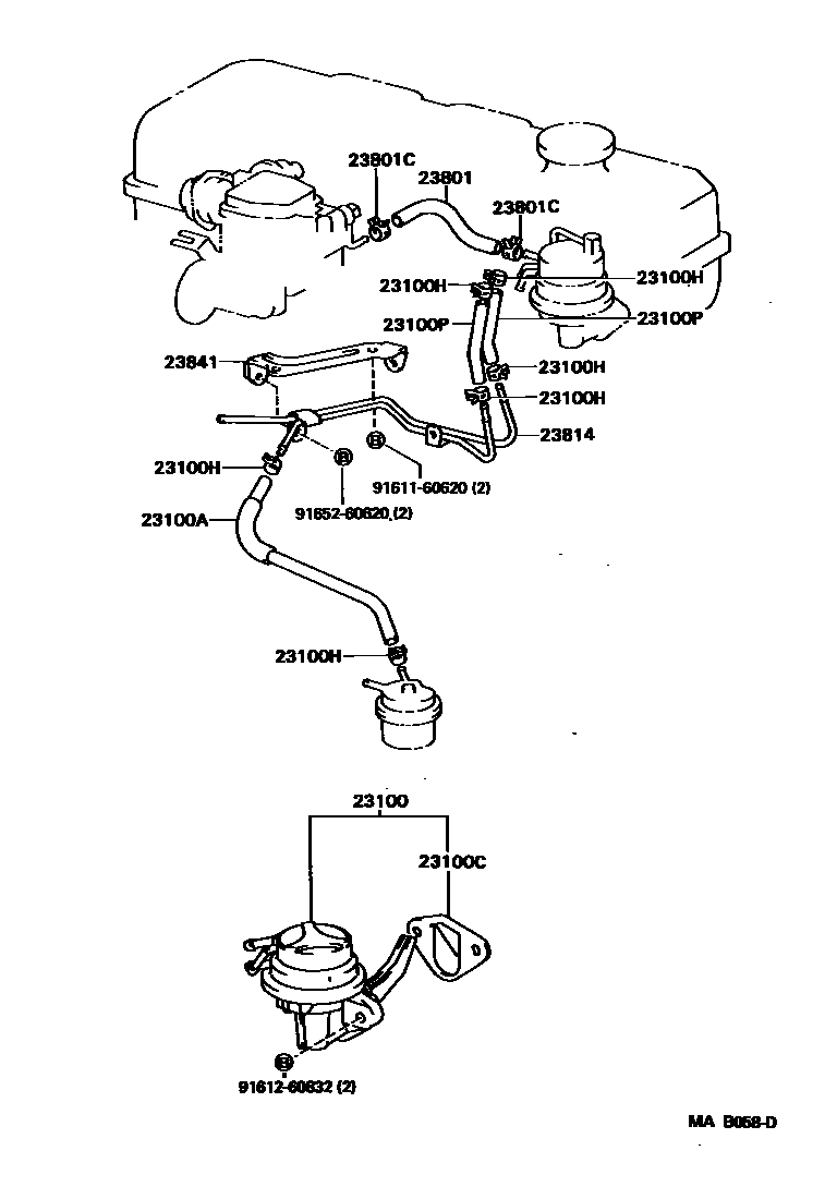 2301 — FUEL PUMP & PIPE