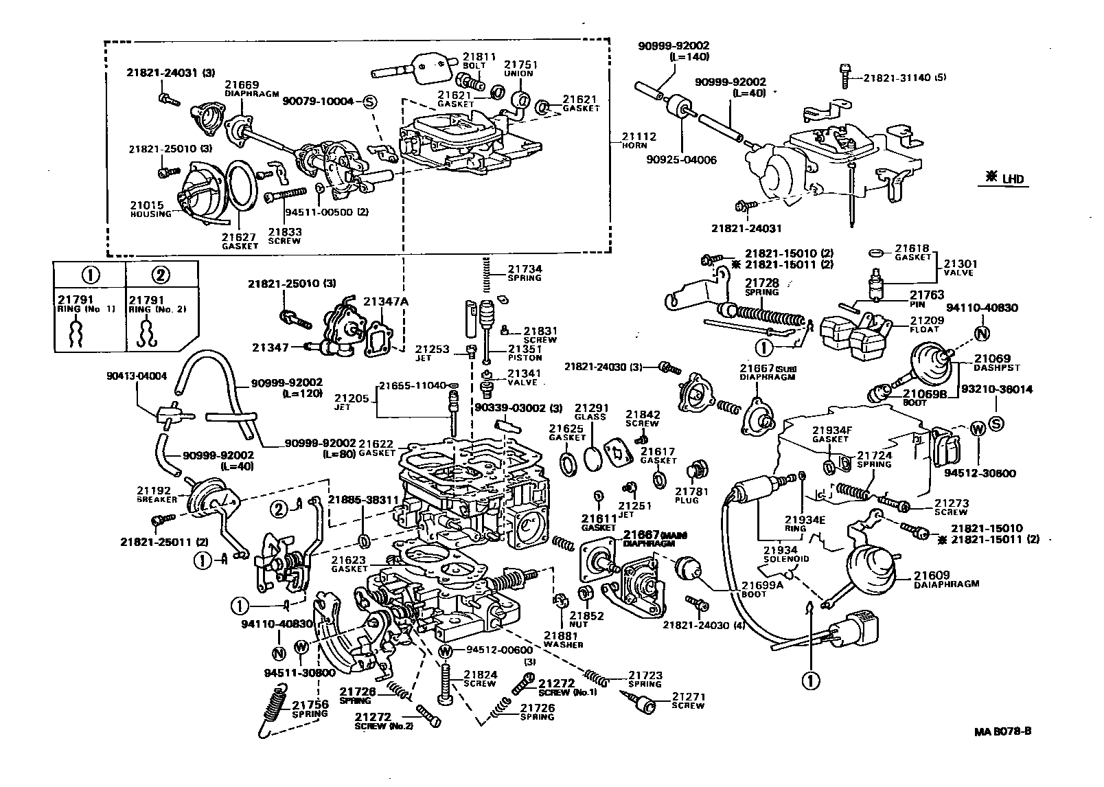 2103 — CARBURETOR