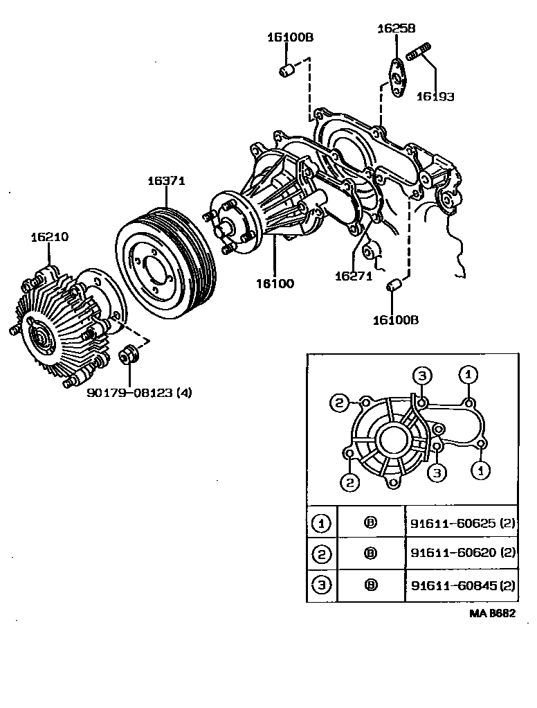 1601 — WATER PUMP