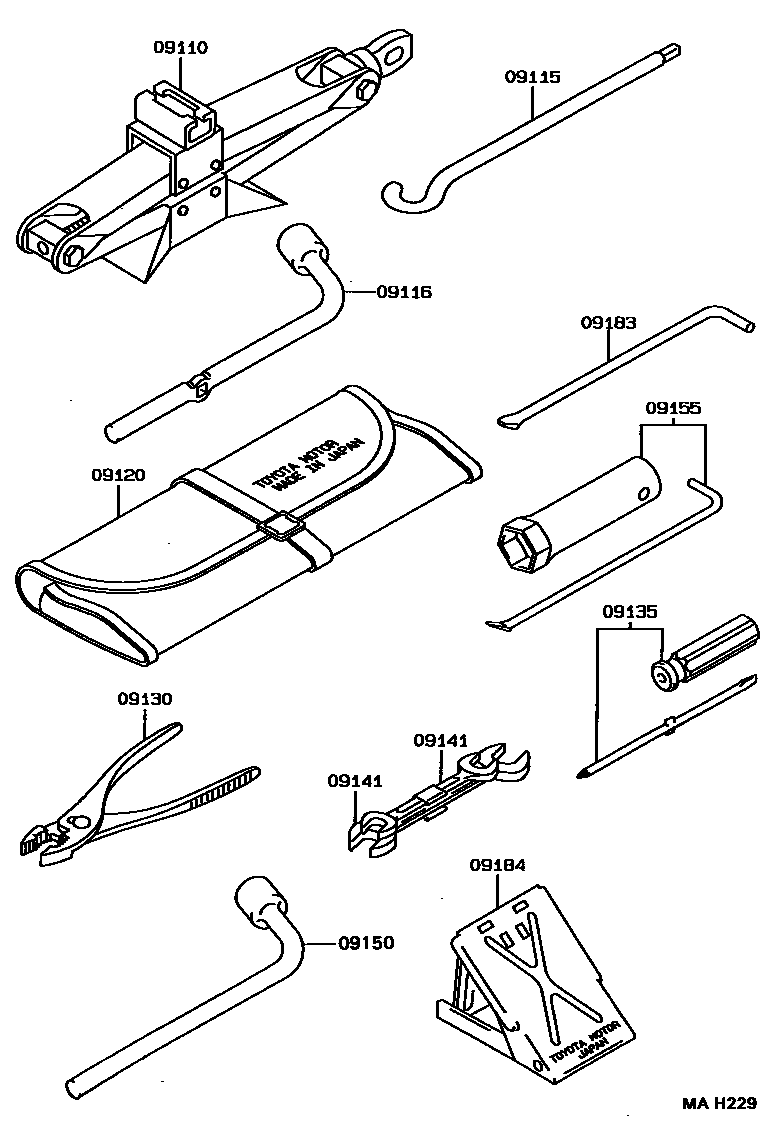 0901 — STANDARD TOOL