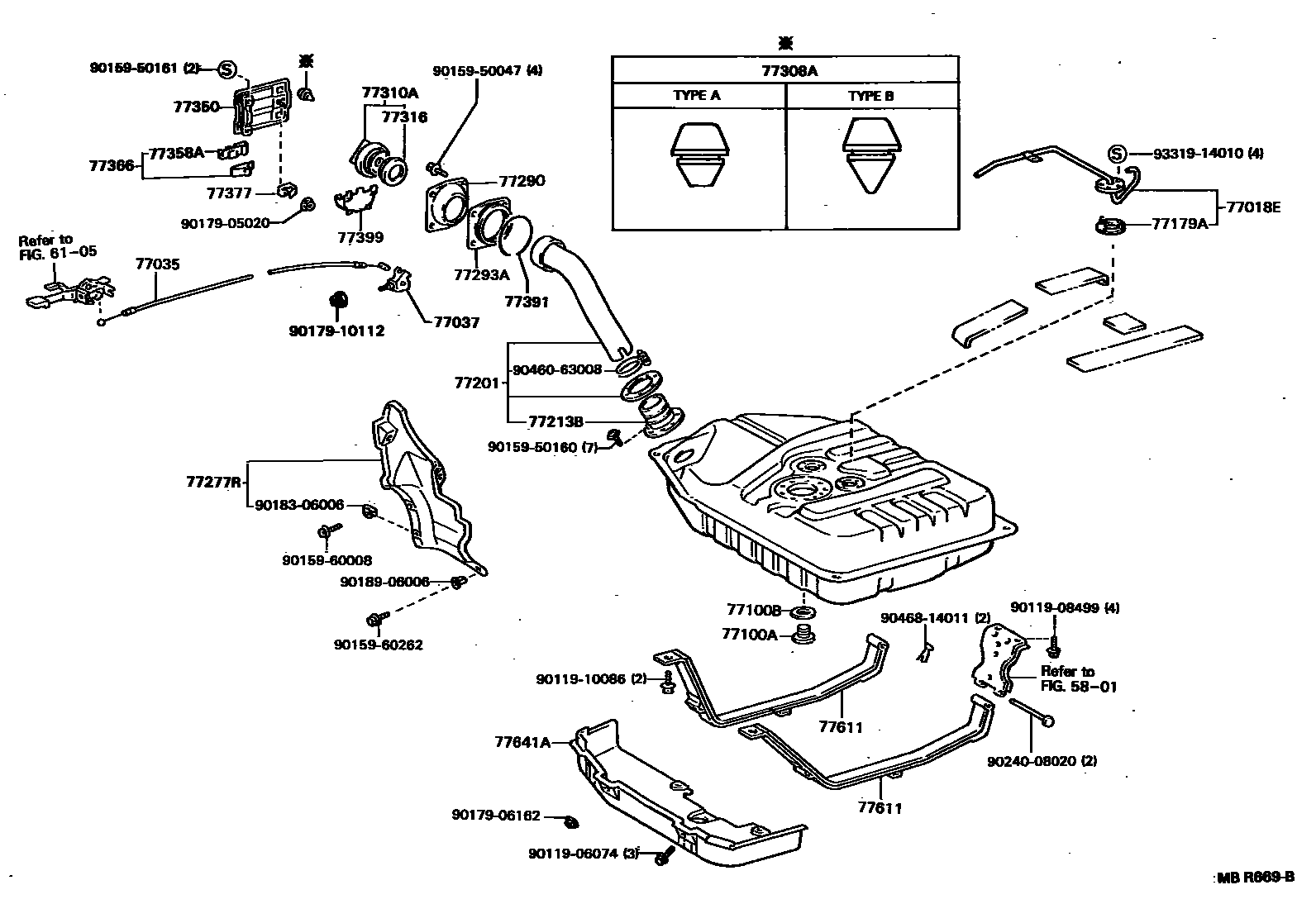 7701 — FUEL TANK & TUBE
