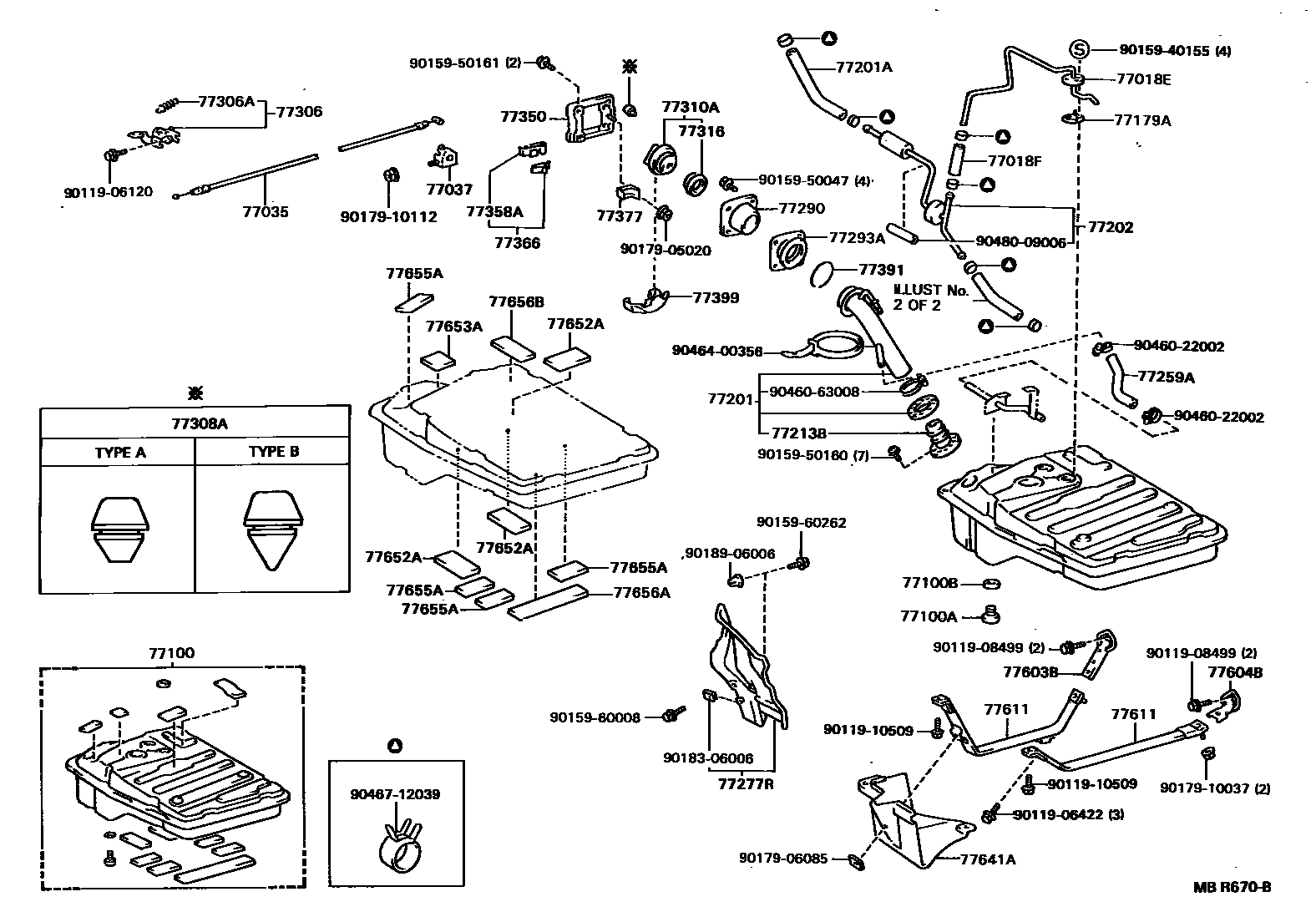 7701 — FUEL TANK & TUBE