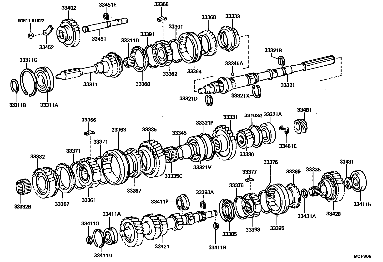 3305 — TRANSMISSION GEAR (MTM)