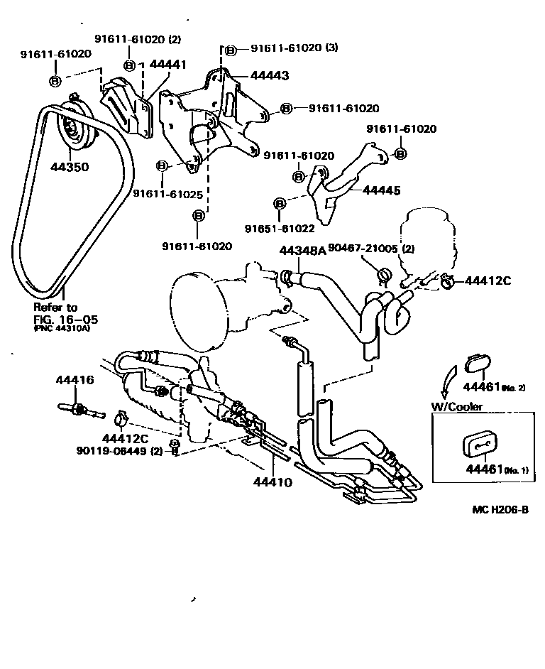 4503 — POWER STEERING TUBE